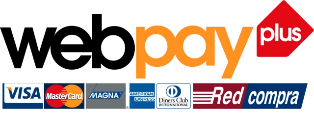 Webpay Plus: Visa, Mastercard, Magna, American Express, Diners Club y Redcompra